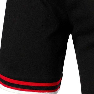 Chemises Polo Fabriquées dans les meilleurs matériaux, personnalisez votre propre design, nouveau style, couleur noire, style streetwear. - Product Image 5