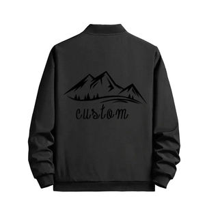 เสื้อแจ็คเก็ตวาร์ซิตี้ผู้ชายแบบลำลองสั่งทำพิเศษ คอตั้ง คุณภาพพรีเมียม มีให้เลือกหลายสี - Product Image 2