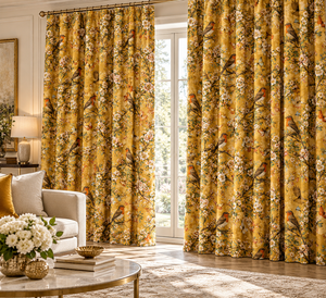 Rideaux en Corde Jaune Pastel Personnalisés avec Forte Ombre et Protection Anti-Poussière pour Cuisine et Salon - Toutes Saisons - Product Image 4