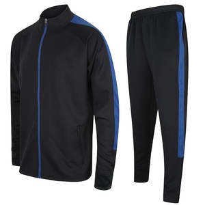 Survêtement d'hiver pour homme personnalisable en coton et polyester, séchage rapide, respirant, léger, créez votre propre ensemble de jogging avec fermeture éclair - Product Image 2