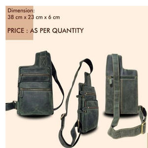 Bolso Bandolera de Cuero Genuino Hecho a Medida en EE. UU., para Mujer, Multiusos, con Capacidad de 30-40L - Product Image 4