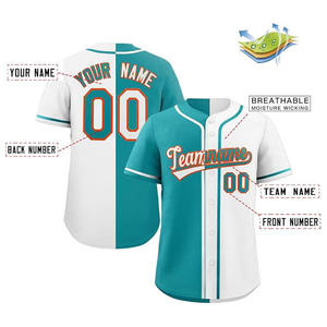 Uniforme de Béisbol Deportivo Sublimado Personalizado, Jersey con Botones y Pantalones, Diseño Gratuito, Precio al por Mayor de Fábrica - Product Image 2