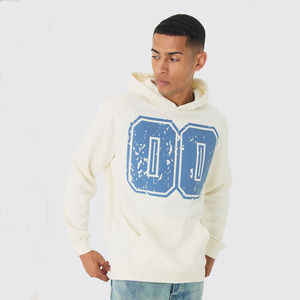 Fabricant en gros sur mesure de sweats à capuche d'hiver unisexe en molleton vintage délavé à l'acide, surdimensionnés, à fermeture éclair, 100% coton 410GSM pour - Product Image 1