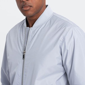 Latest Design Men'<b>s</b> Bomber <b>Jacket</b> with Stand Collar Winter High Quality Fabric Breathable & Windproof Customizable Options - Product Image 4