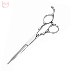 Ciseaux à cheveux professionnels en acier inoxydable, lame tranchante, pour droitiers, manche long, ciseaux de coiffure - Product Image 1
