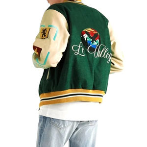 Vestes de baseball en cuir/laine pour hommes, style universitaire personnalisé, très demandées pour l'hiver - Product Image 2