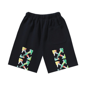 Pantalones Cortos Bermuda para Hombre, Negros, Estilo Urbano, Cierre con Cordón, Bolsillos, Tejido Casual, 100% Algodón, Ecológicos, Transpirables - Product Image 4