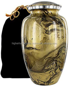 Urna de cremación de aluminio para cenizas, suministros para urnas funerarias grandes/adultas de 200 pulgadas cúbicas - Product Image 1
