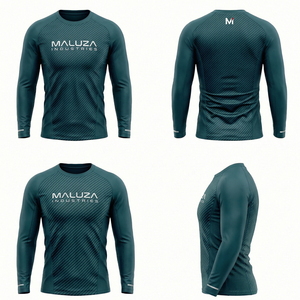 Chemise à manches longues respirante et compressive Titan Shield pour hommes, entraînement en salle de sport, performance tactique, MALUZA Industries Elite Quick - Product Image 6