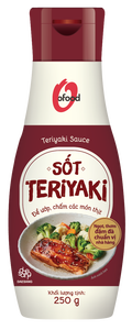 Salsa Teriyaki 250g Marca O'food - Salsa Glaseada Dulce y Sabrosa Estilo Japonés para Venta al por Menor y Servicios de Alimentación |   Venta al por Mayor y Exportación B2B OEM - Product Image 2