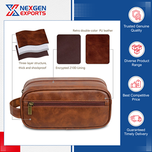 Wholesale Supplier Outstanding Quality Highly Durable Fashionable PU Leather <b>Large</b> Capacity Zipper for <b>Bag</b> Discounted - Product Image 4