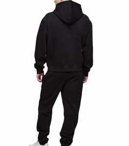 Survêtements de sport pour hommes de haute qualité avec logo personnalisé, ensemble deux pièces, vêtements décontractés d'hiver, manches longues, survêtement à capuche pour hommes - Product Image 5