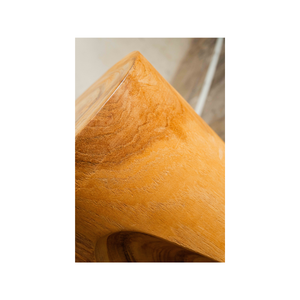 Banco Trípode de Madera de Teca Sólida para Hotel, Hogar, Apartamento, Villa, Diseño Rústico Moderno por ARTERRA - Product Image 2