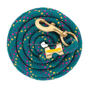 Horse <b>Lead</b> <b>Rope</b> Cotton Horse <b>Lead</b> <b>Ropes</b> Bulk Order Heavy Duty Snap Hook Nylon <b>Lead</b> <b>Rope</b> for Horses - Product Image 4