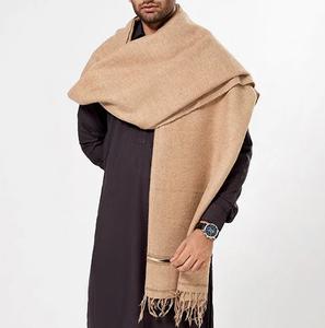 ผ้าคลุมไหล่ผู้ชายแบบถักสไตล์แคชเมียร์แบบดั้งเดิมขายดีที่สุดประจำปี 2026 ผ้าคลุมไหล่ผู้ชายขนาดใหญ่ระบายอากาศได้ดีสำหรับฤดูหนาว - Product Image 2