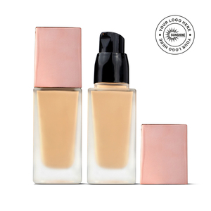 Fond de teint liquide mat imperméable à l'eau, longue tenue, couvrance totale, marque privée OEM - Product Image 3