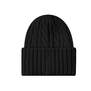 SPARKWELL INDUSTRY Unisex Knitted <b>Beanie</b> Hat Solid Color Light <b>Blue</b> 100% Acrylic Winter Warm Casual Adult 48-50cm Handmade Style - Product Image 3