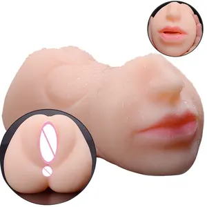 柔性口袋阴道人造女性3D储备模具逼真性感阴部男性手淫者印度成人性玩具