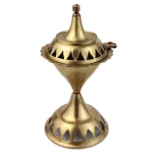 Elegant Scent Ceremony Bakhoor <b>Incense</b> <b>Burner</b> for Oud Chips Enhancing Interior Harmony and Aroma Flow - Product Image 1