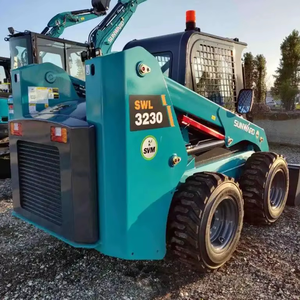 Nueva Minicargadora Sunward SWTL3230 de 32 HP, Minicargadora de Orugas y Cargadora de Ruedas con Motor Kubota, Cilindro Hidráulico y Otros Componentes - Product Image 4