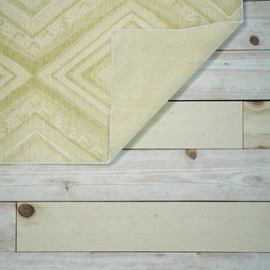 Alfombra de Lana Anudada a Mano, Diseño Moderno y Novedoso, Ecológica, Gruesa, Beige Marfil, Hecha a Mano para Sala de Estar - Product Image 6