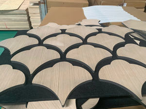 Panel de Pared de Madera Contrachapada MDF de PVC 3D Moderno y de Lujo, Impermeable, Encastrable, para Interiores, Techos, Hoteles, Dormitorios, Villas, Insonorizante, para Sala de Estar - Product Image 5