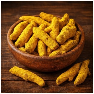 Exportación a Granel de Dedos de Cúrcuma Salem, Alto Contenido de Curcumina, Raíz de Cúrcuma Entera Natural, Proveedor Premium - Product Image 1