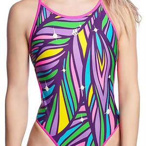 Traje de Baño de Una Pieza de Alta Calidad para Mujer, Transpirable, de Color Sólido, con un Estilo y Diseño Únicos - Product Image 5