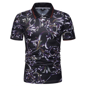 Vente directe d'usine, t-shirt polo personnalisé, design sur mesure, t-shirts polo pour hommes, t-shirt polo à bas prix pour hommes - Product Image 1