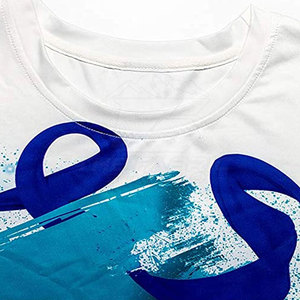 Camiseta DTG de algodón premium, suave, transpirable, ecológica, de secado rápido, para uso diario, cómoda, informal, de manga corta para hombre. - Product Image 4