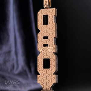 Colgante Personalizado con Letra y Nombre, Joyería Iced, Plata de Ley 925, Chapado en Oro de 18K, Moissanita VVS, Lujo Hip Hop, Dijes Iced Verticales - Product Image 5