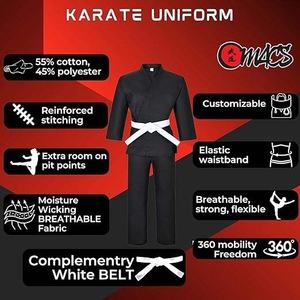 Uniforme de Judo Personalizado de Alta Calidad a Precio de Mayoreo RTS, Ropa de Artes Marciales Ligera, Taekwondo Gi Unisex AS-JJ-4831 - Product Image 2