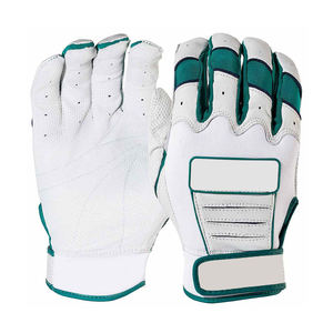 Wholesale Trendy Soft <b>Comfortable</b> Adult Baseball Softball Batting Gloves Breathable Hook Loop Closure Custom Logo Gloves - Product Image 4
