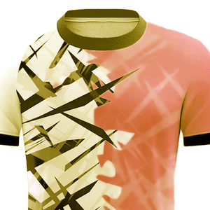 Short Sleeve Sports Jersey Crew Neck Regular Fit Polyester Sportswear High Quality Activewear for <b>Training</b> Adults Shirts & Tops - Product Image 3