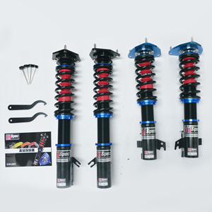 Suspensión Coilover Ajustable de Tubo Único D1Spec con Soporte para Subaru Impreza WRX STI GDB PCD 5x114.3 EJ257 EJ207 2005 2006 2007 - Product Image 1