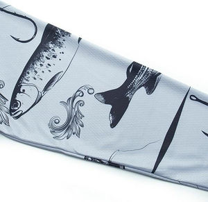 Haut de pêche OEM à manches longues avec protection solaire et masque intégré, vente en gros, sublimation, t-shirt de pêche pour hommes, t-shirts pour hommes - Product Image 3