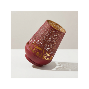 Porte-bougie élégant en métal rouge, nouveau design personnalisé, nouvelle arrivée, porte-bougie décoratif pour la maison et les mariages. - Product Image 1