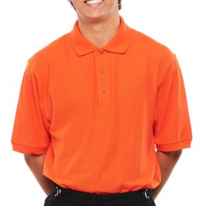 Polo ample personnalisé avec logo, poids lourd 240G |   Chemises de golf pour hommes 100% coton, coupe oversize, deux boutons, épaules tombantes, tailles XS-5XL - Product Image 6
