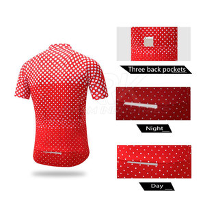Tenues de cyclisme personnalisées uniques fabriquées en usine, uniformes de cyclisme imprimés par sublimation pour hommes - Product Image 4