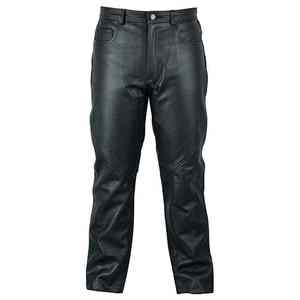 SMART SHINE ENTERPRISES Pantalon en cuir classique pour homme, pantalon doux de qualité supérieure, confortable, durable, coupe régulière, décontracté, hiver, séchage rapide - Product Image 1