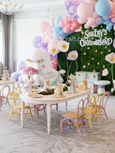Sillas de Ratán Hechas a Mano Naturales para Niños, Fiestas de Cumpleaños, Eventos, Accesorios de Fotografía de Bodas, Proveedor de Fábrica al por Mayor - Product Image 1