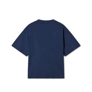 T-shirt à manches courtes col rond vintage surdimensionné en coton 100% 220 g/m² lavé à l'acide de haute qualité K_T pour hommes, impression personnalisée - Product Image 2