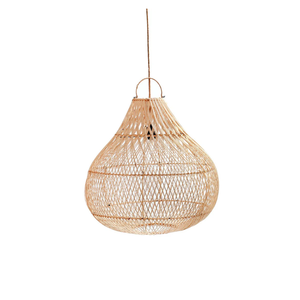 Top-tier Natural Rattan Hanging Lampshade Wicker <b>Light</b> Shade for Floor Lamps, Table Lamps, Wall <b>Sconces</b> from Vietnam - Product Image 1