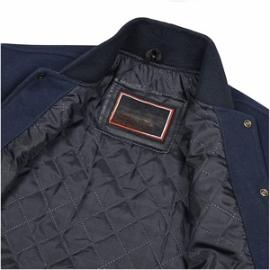 Veste universitaire pour homme, nouvelle mode, prix OEM, super qualité, logo personnalisé, veste d'hiver tendance, légère. - Product Image 4