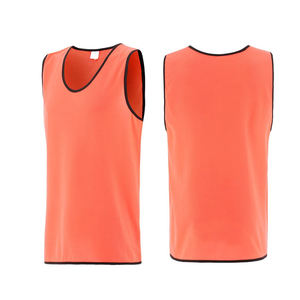 Chalecos de entrenamiento de fútbol reversibles en oferta, ligeros, transpirables, de malla, para equipos, a bajo precio. - Product Image 6