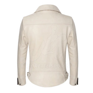 Servicios OEM de Marca Privada, Chaqueta de Cuero para Hombre, Diseño Elegante, Costuras Duraderas, Alta Calidad, Bajo MOQ - Product Image 2