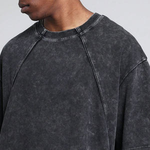 เสื้อยืดวินเทจลายกราฟิกพิมพ์ลายแบบกำหนดเองทรงโอเวอร์ไซส์ - Product Image 3