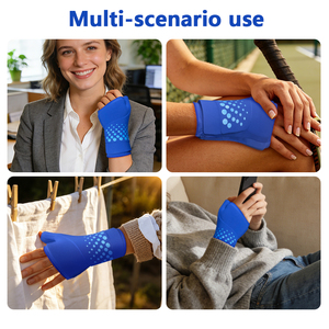 Pembalut Gel Es Pergelangan Tangan Berkualitas OEM, Dapat Dipanaskan di Microwave, Bantalan Panas Dingin untuk Relaksasi, Pelindung Pergelangan Tangan, Terapi Gel, Pereda Nyeri - Product Image 6