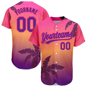 Maillot de baseball américain personnalisé de qualité supérieure avec votre nom, numéro, logo, patch brodé, style d'équipe, sublimation, taille plus, style urbain - Product Image 3