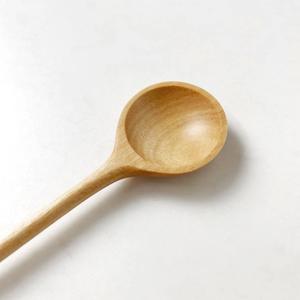 Cuillère à thé en bois biodégradable, cuillère à café en bois naturel pour le thé, les desserts, la crème glacée, utilisation en cuisine - Product Image 1
